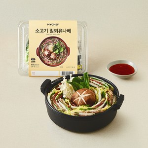 마이셰프 소고기 밀푀유나베 2인분 밀키트, 835g, 1개