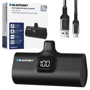 블라우풍트 LED 도킹형 고속충전 보조배터리 5000mAh