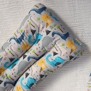 제이유니 순면 주니어베개, 디노 멀티, (가로47cm x ..., 1개