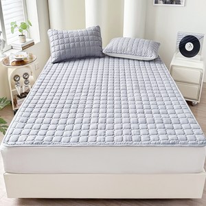 베오라 스퀘어 누빔 고정밴드형 침대 방수 패드