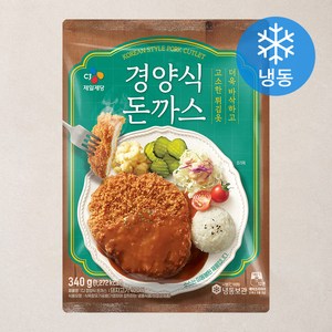 CJ제일제당 경양식 돈까스 (냉동), 340g, 1개