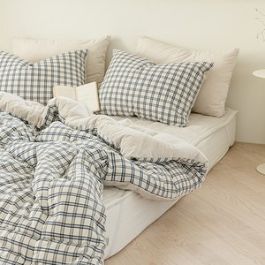 쉬즈홈 국내 제조 라떼 듀얼 극세사 차렵이불