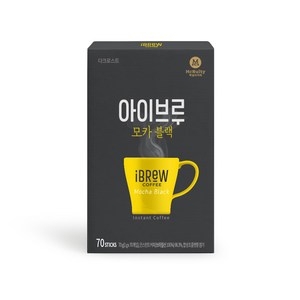 맥널티커피 아이브루 모카 블랙 원두커피믹스