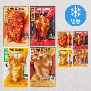 한끼통살 제로 닭가슴살 100g x 4종 x 3개입 세트 (냉동)