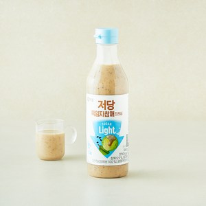 백설 저당 흑임자 참깨 드레싱, 560g, 1개