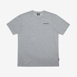 뉴발란스 남녀공용 체스트 레터링 반팔티 NBNEFB3001