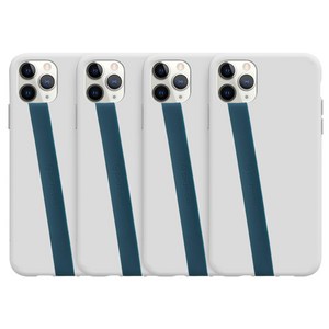 신지모루 고탄력 실리콘 휴대폰 스트랩