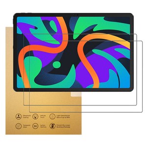 아네스 태블릿PC 9H 고경도 풀커버 강화유리 액정보호필름 2p 세트