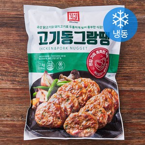 한성기업 고기 동그랑땡 (냉동), 1kg, 1개