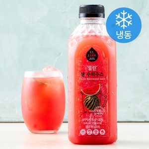 엘제이드 얼린 생 수박주스 (냉동), 840ml, 1개