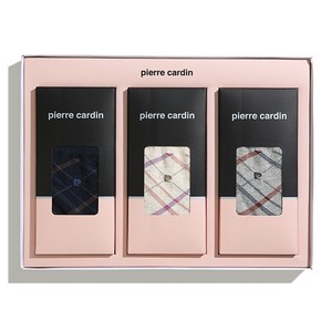 피에르가르뎅 여성용 에버체크 양말 선물 3종 세트 +쇼핑백