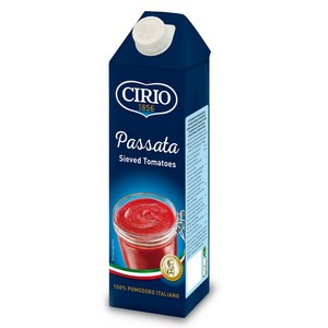 치리오 파사타 토마토 퓨레, 1L, 6개