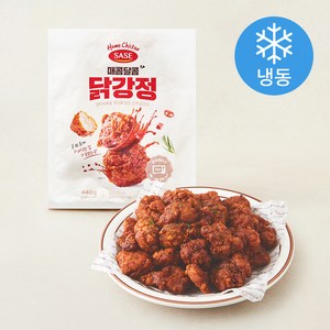 사세 매콤달콤 닭강정 (냉동), 440g, 1개