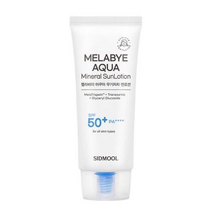 시드물 멜라바이 아쿠아 무기자차 썬로션 SPF50+ PA++++, 50g, 1개