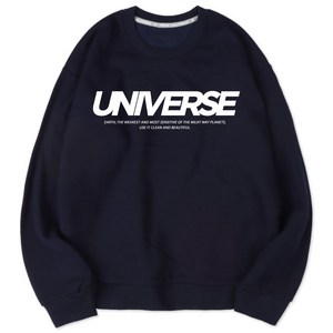 벤힛 UNIVERSE 세미 오버핏 특양면 빅사이즈 맨투맨