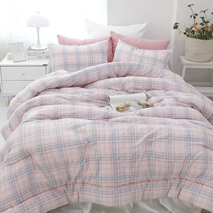 보몽드 국내 제조 부드러운 워싱 차렵이불 세트