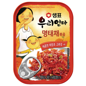 샘표 우리엄마 명태채볶음, 50g, 1개