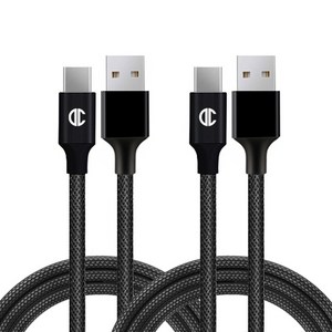 디씨네트워크 메탈 패브릭 USB C타입 고속 충전케이블 2p