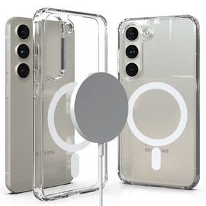 엑씨 에어스타 내장 맥세이프 호환 변색없는 고투명 안전 범퍼 휴대폰 케이스