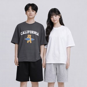 로시앤로우 주니어 데일리핏 하프 팬츠 2종 세트 JK001