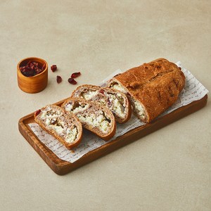 브로드카세 발효종 통밀 크랜베리 크림치즈깜바뉴, 310g, 1개입, 1개