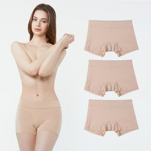 제임스딘 여성용 모달 스판 통기성 드로즈 팬티 3종 세트