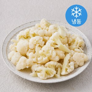 유기농 인증 간편 컬리플라워 (냉동), 500g, 1개