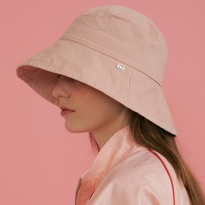 리올그 여성용 POD LOGO COTTON BUCKET HAT