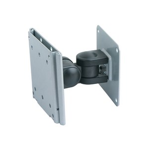 보인 1단 관절형 각도조절 벽걸이TV 브라켓 실버