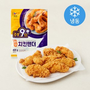 목우촌 주부9단 바삭 치킨텐더 (냉동), 420g, 1개