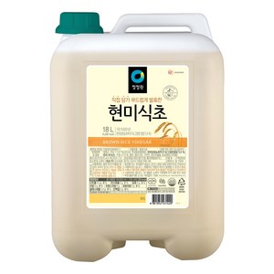 청정원 현미식초, 18L, 1개