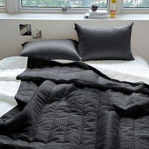 루시드슬립 국내산 오션 시어서커 멜로자수 여름 차렵이불 세트