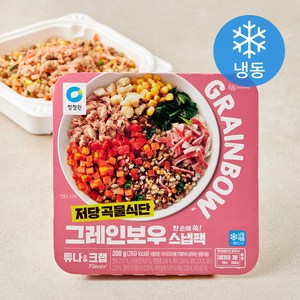 청정원 그레인보우 튜나 & 크랩 스냅팩 (냉동), 200g, 1개