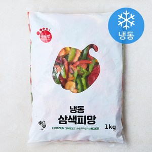마당발 삼색 피망 (냉동), 1kg, 1개