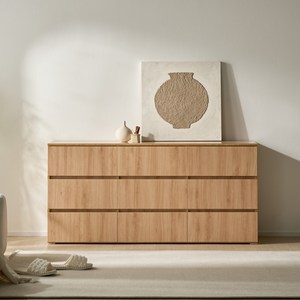 베이지메이트 리네아 서랍장 와이드 3단 9칸 방문설치