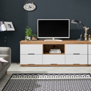 가이온 리빙 2단 거실장 1500 방문설치