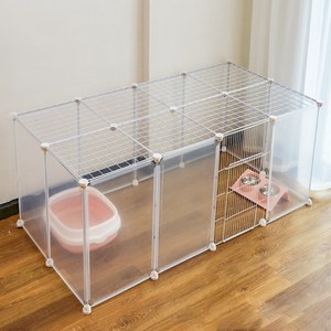 자유조합 반려동물 펜스 철장 울타리 세트 L06, 1개