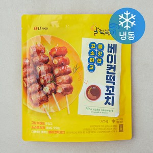 달떡볶이 베이컨 떡꼬치 (냉동), 325g, 1개