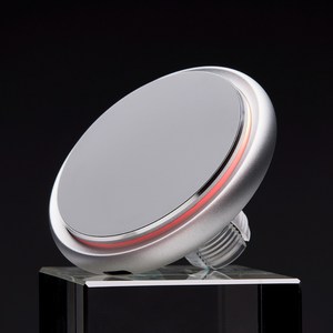 메이튼 크레스트 QI2 맥세이프 차량용 스마트폰 무선 충전거치대 MT83254, 프로스트 실버, MT83254