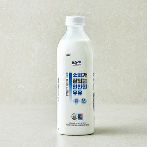 비락 우유2U 소화가 잘되는 편안한 우유, 930ml, 1개