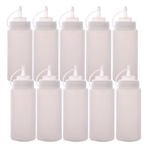 코빙 JJ LDPE 계량 소스통, 450ml, 10개