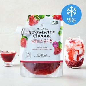 자연원 웰팜 알룰로스 딸기청 (냉동), 500g, 1개