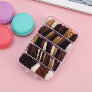 아기코끼리 톡톡 컬러 머리끈 세트