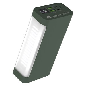밸류엠 LED 랜턴겸용 PD 65W 초고속충전 보조배터리 30000mAh + CtoC 60W