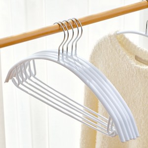 살림의기술 어깨뿔방지 논슬립 스틸 옷걸이, 화이트, 30개