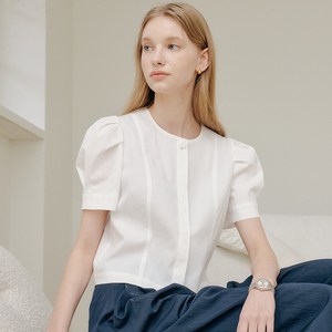 룩캐스트 여성용 페니 퍼프슬리브 블라우스