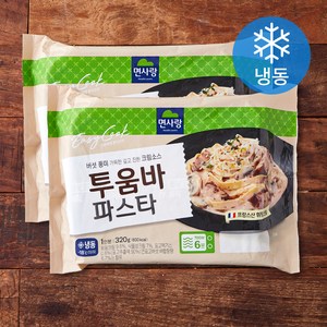 면사랑 투움바 파스타 1인분 (냉동), 320g, 2개