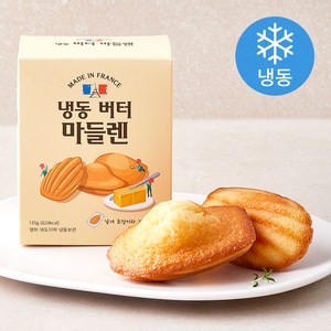 버터 마들렌 3입 (냉동), 135g, 1팩