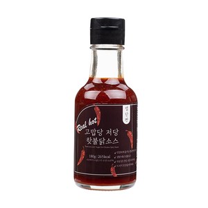 고맙당 저당 핫불닭소스, 180g, 1개