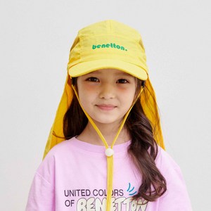 베네통키즈 아동용 쿨 웨이브 볼캡 플랩캡